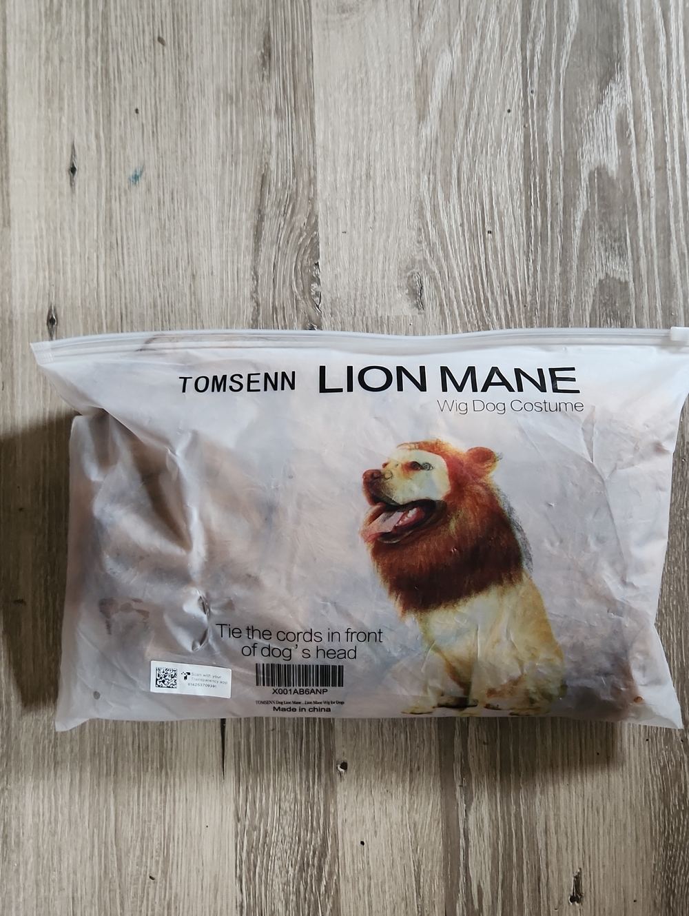 Dog Costume Lion Mane Adjustable One Size Fits Many